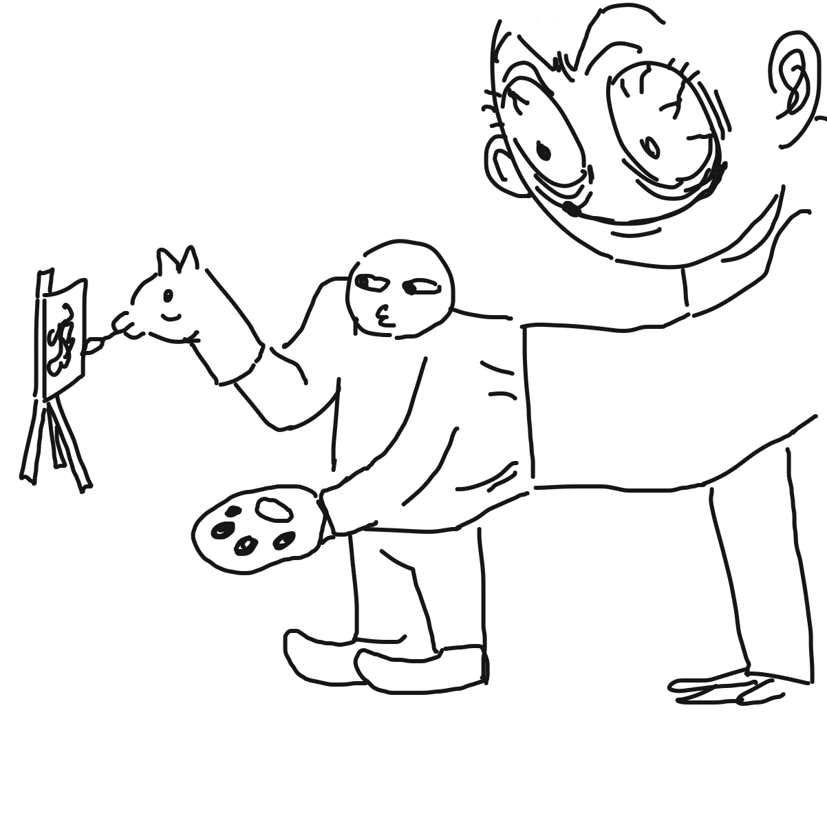  - Online Drawing Game Comic Strip Panel by charlie 