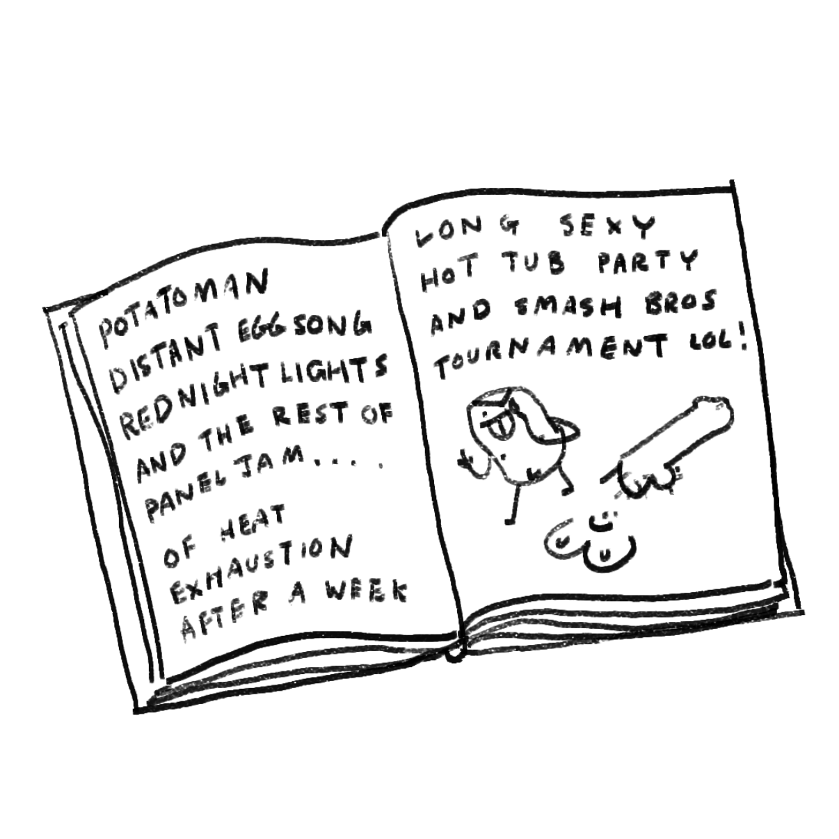  - Online Drawing Game Comic Strip Panel by Potato Man