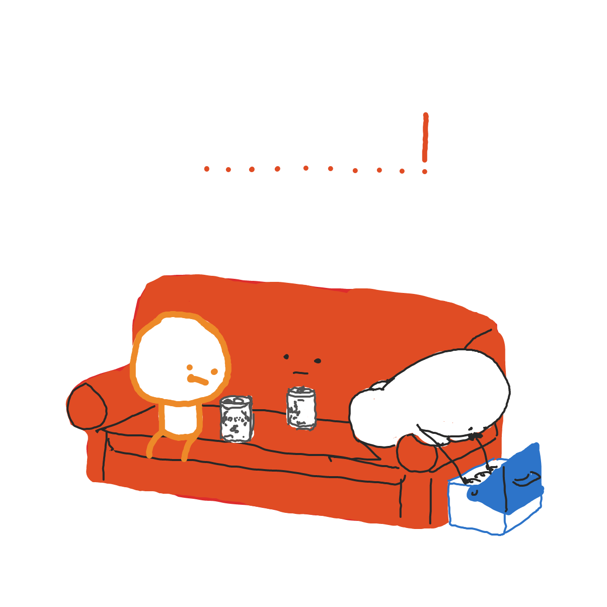 Drawing in Ivan le divan by Potato Man