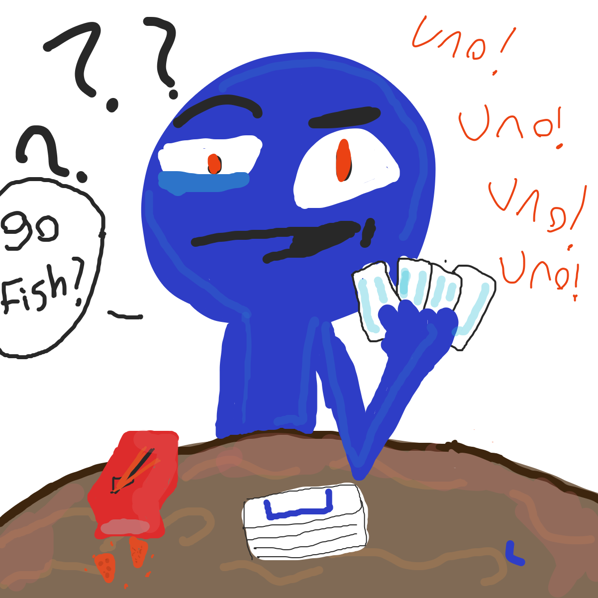 Drawing in Late night hang out by EvanIsHere