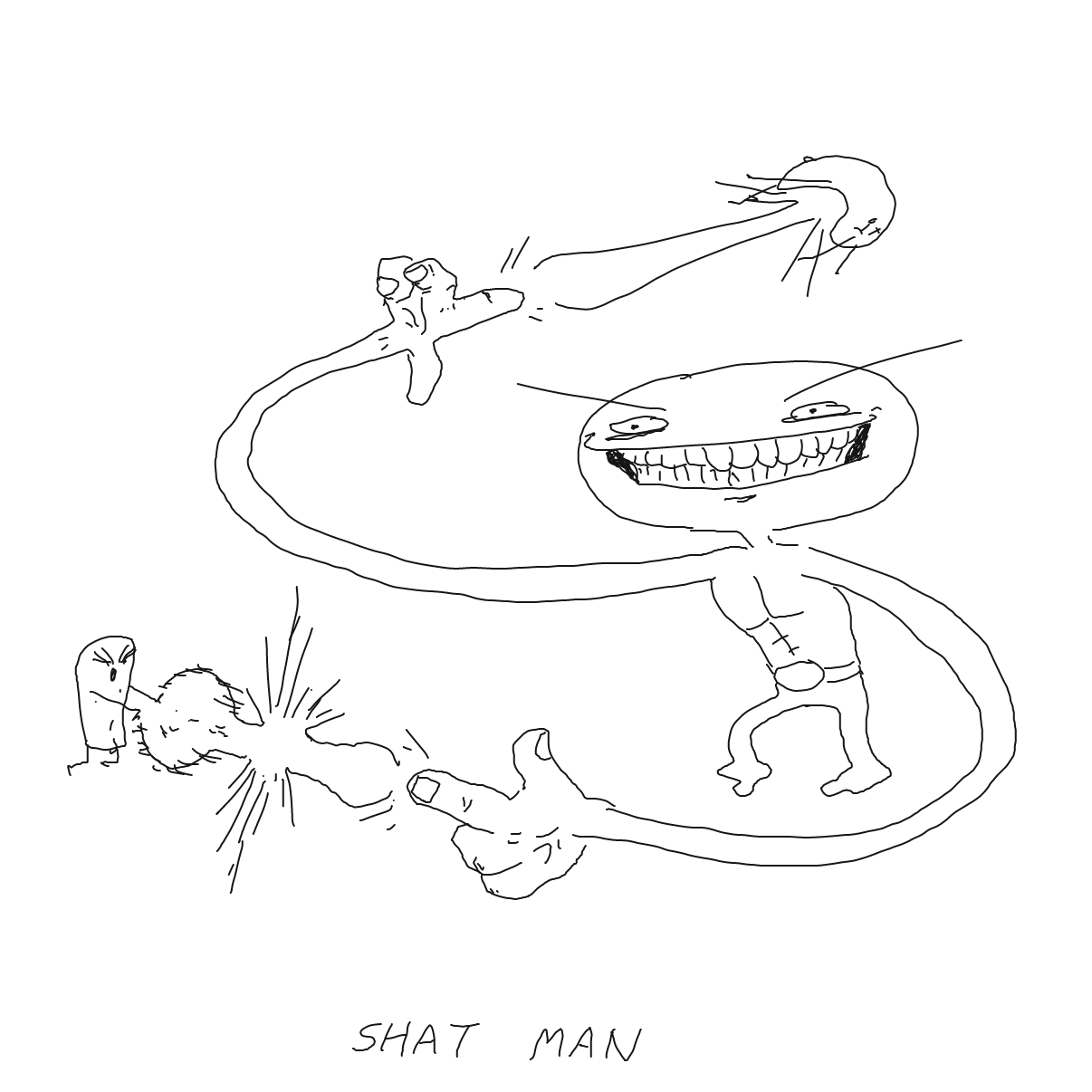  - Online Drawing Game Comic Strip Panel by Potato Man