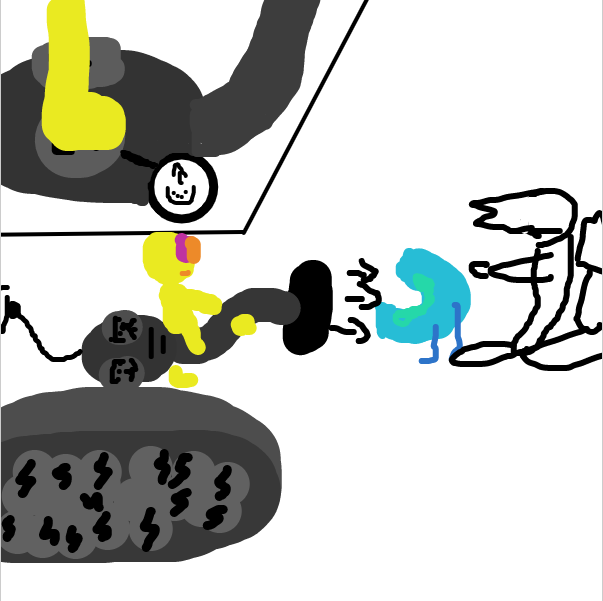  - Online Drawing Game Comic Strip Panel by Nejt