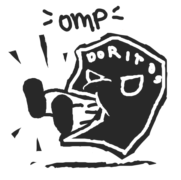 Drawing in Hunt for some snacks by gscrean