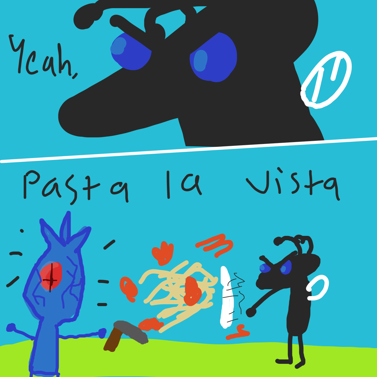  - Online Drawing Game Comic Strip Panel by EvanIsHere