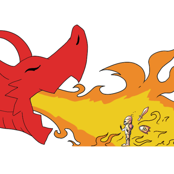  - Online Drawing Game Comic Strip Panel by Wizard Croissant