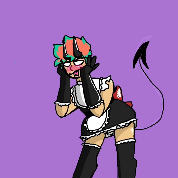 Drawing in Cross dressing by wrecktangle