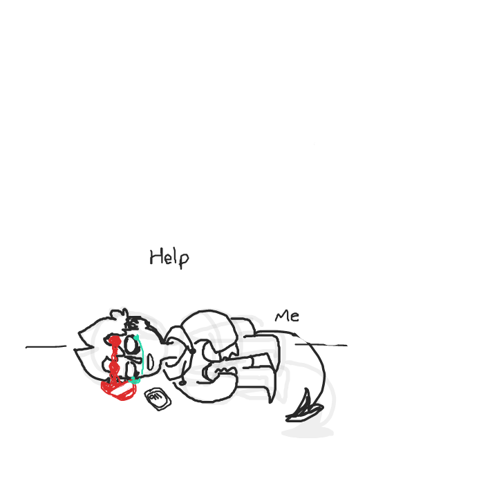  - Online Drawing Game Comic Strip Panel by wrecktangle