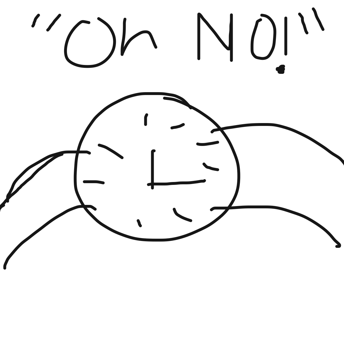 Drawing in Running Out of Time by Deer