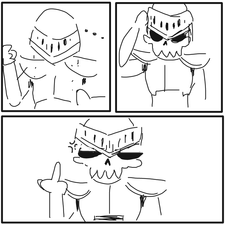  - Online Drawing Game Comic Strip Panel by Kiz