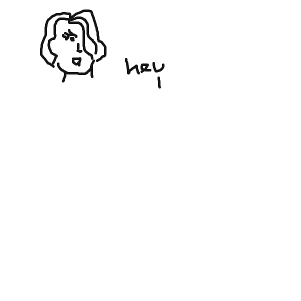 woohoo - Online Drawing Game Comic Strip Panel by Sally