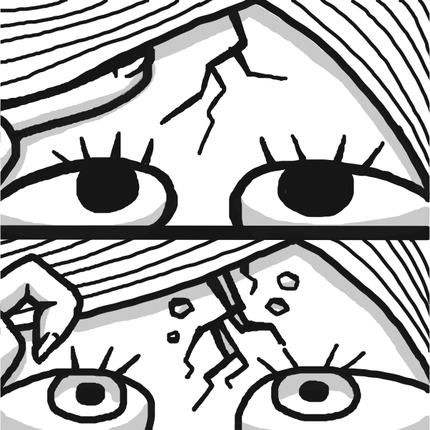 Drawing in save me by SeanTrunks