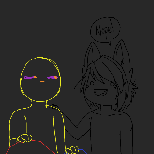  - Online Drawing Game Comic Strip Panel by Nephtys