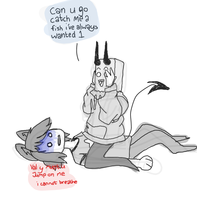  - Online Drawing Game Comic Strip Panel by wrecktangle