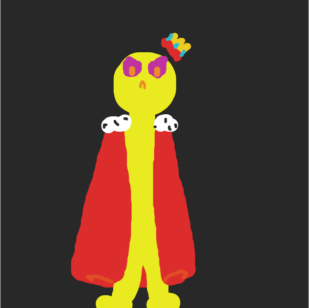 Drawing in Nejt is a king by Nejt