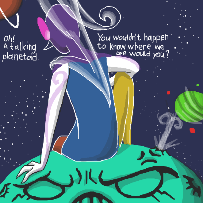 Drawing in a little bit lost? by SeanTrunks