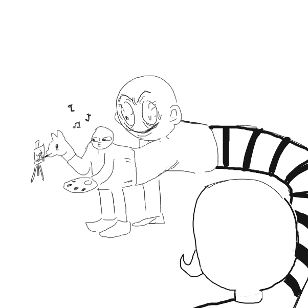  - Online Drawing Game Comic Strip Panel by Sluggishfella