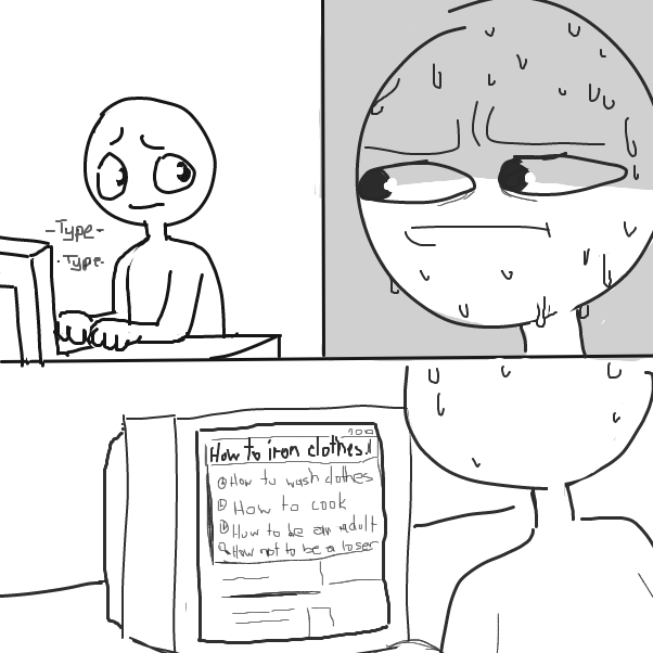 Liked webcomic Do it while no one is looking