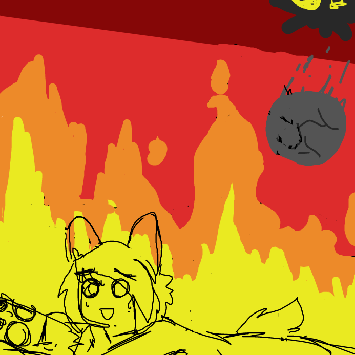  - Online Drawing Game Comic Strip Panel by wrecktangle