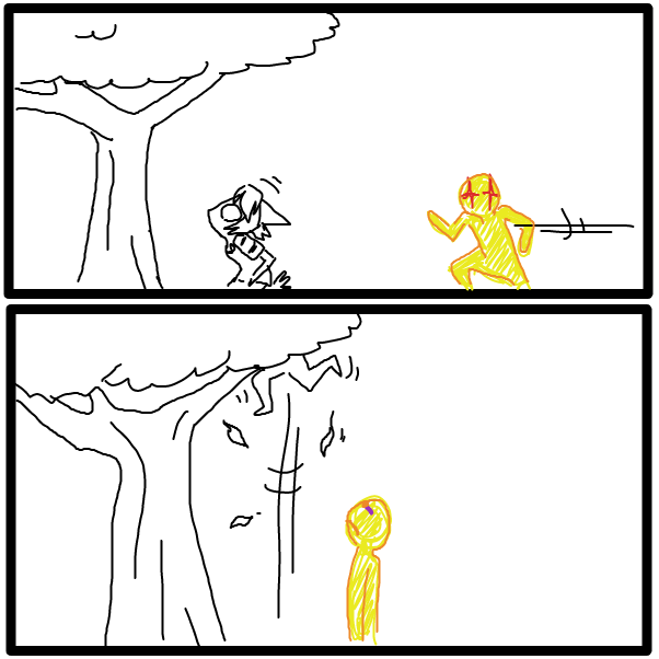  - Online Drawing Game Comic Strip Panel by Nephtys