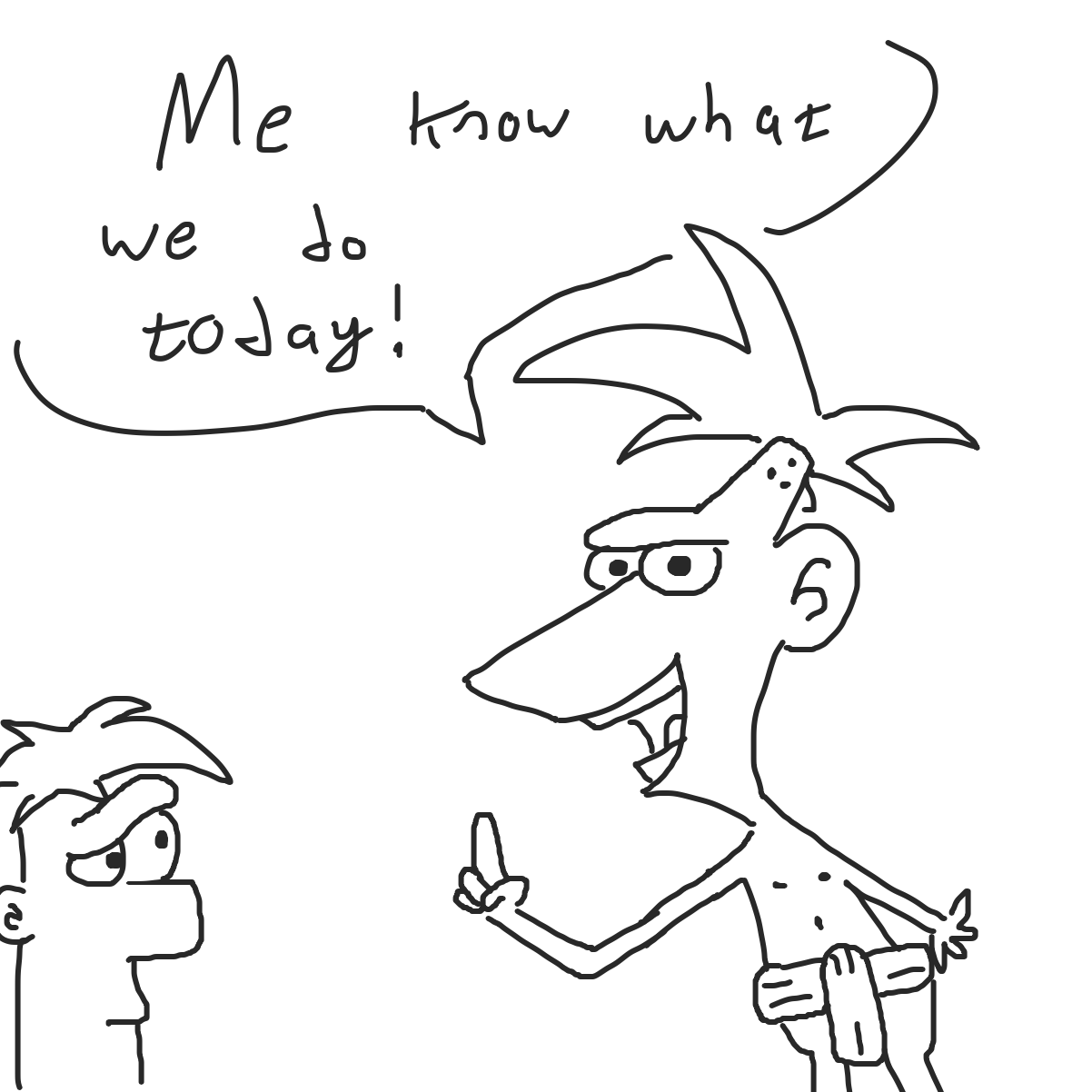  - Online Drawing Game Comic Strip Panel by CherryFlavored