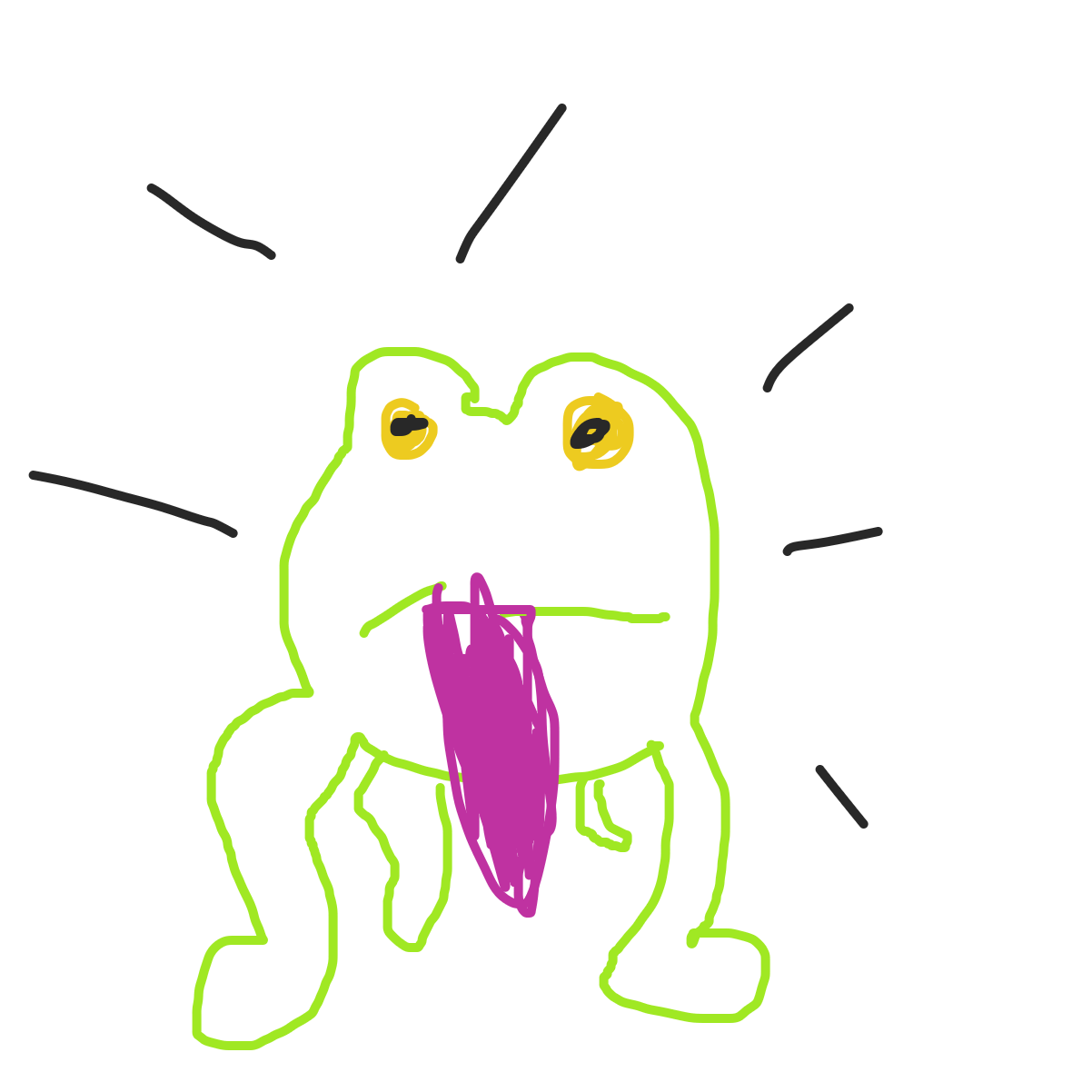 Drawing in F R O G by Deer