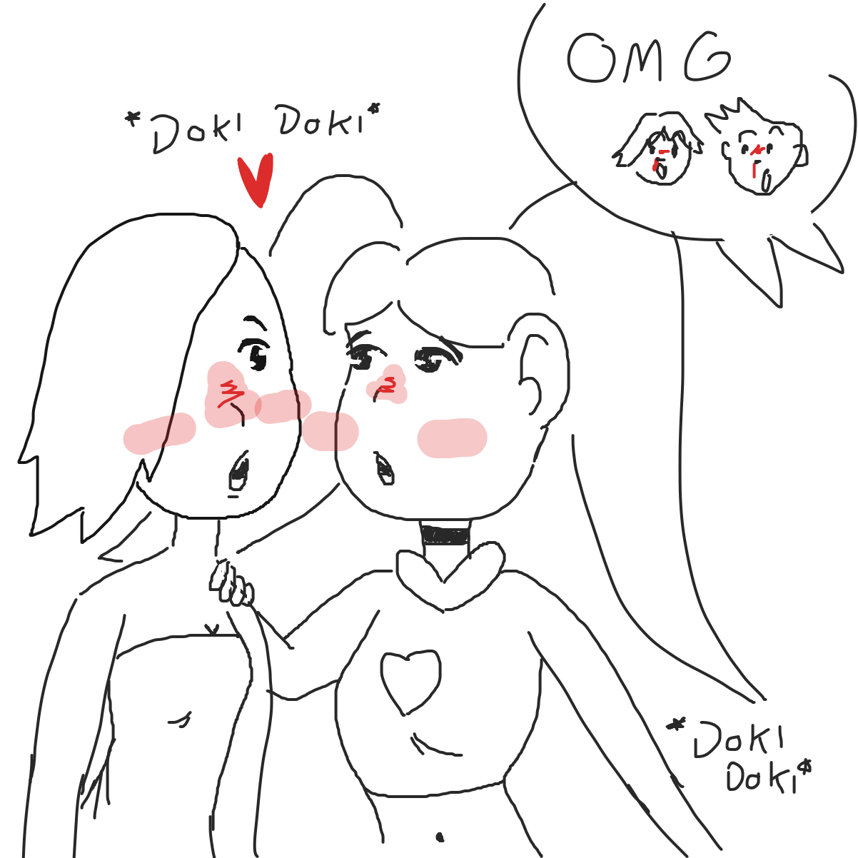  - Online Drawing Game Comic Strip Panel by CherryFlavored