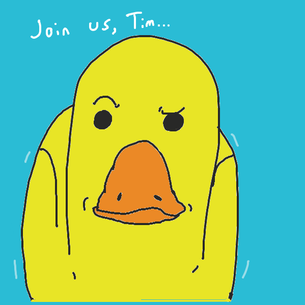 Drawing in Quack by Captain Fetus