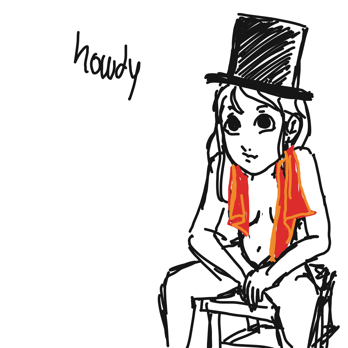 Drawing in Friend by Papa Carnitas