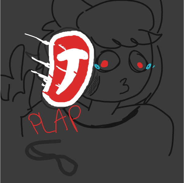 Drawing in Need steak. by DistantEggSong