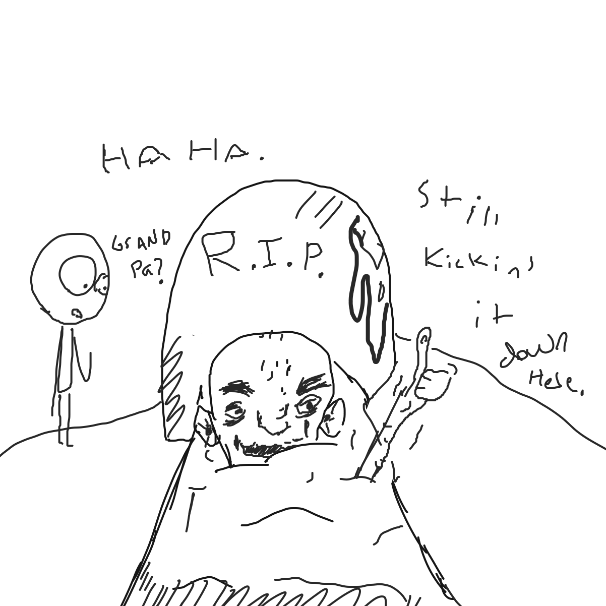  - Online Drawing Game Comic Strip Panel by EvanIsHere