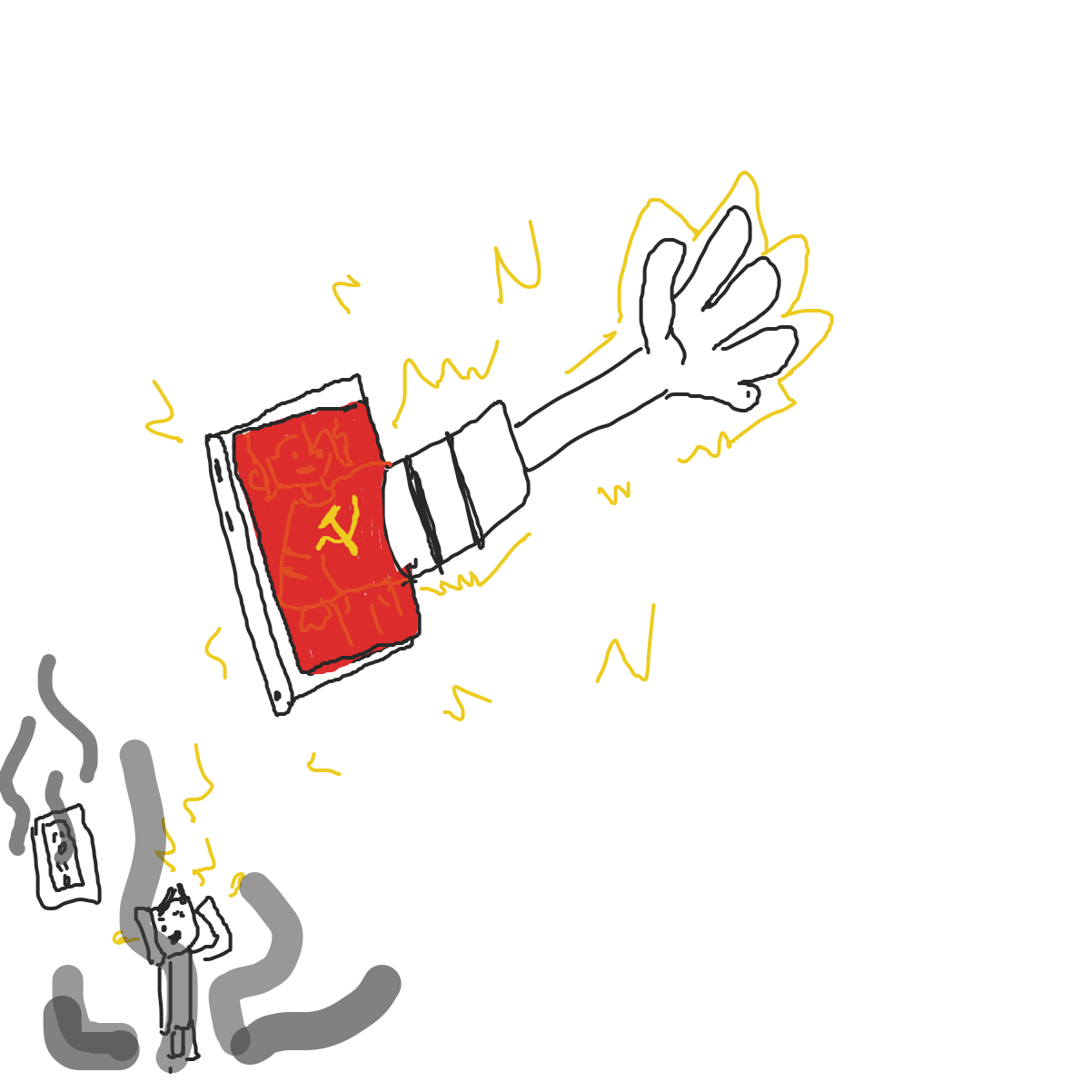  - Online Drawing Game Comic Strip Panel by EvanIsHere