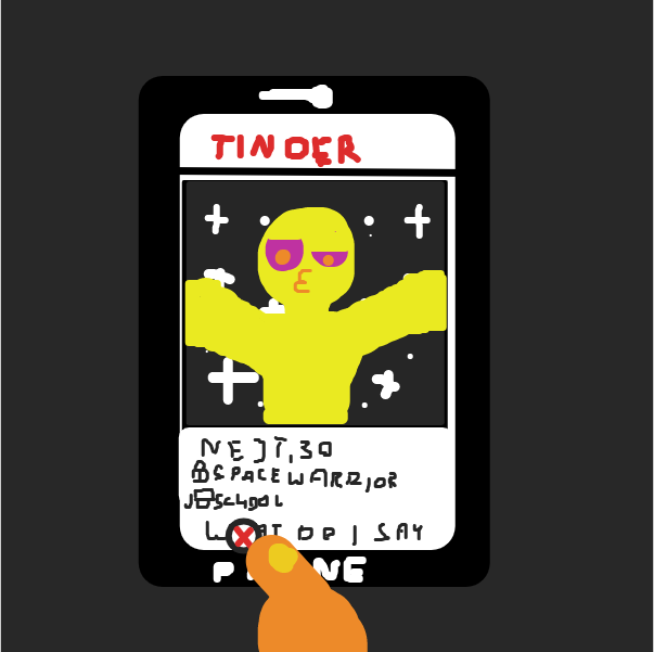 draw your oc's tinder profile - Online Drawing Game Comic Strip Panel by Nejt