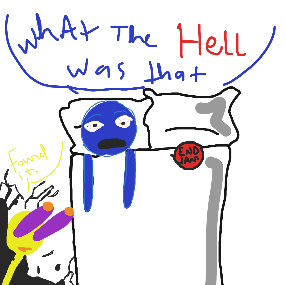 Drawing in Imma poop by EvanIsHere