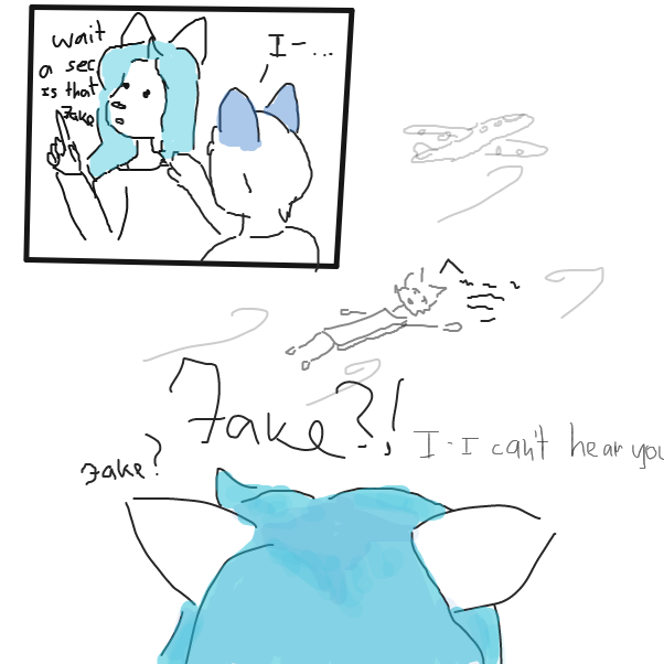 a throwback to the Jakes Journey jam. Now all 3 of the jams are connected. - Online Drawing Game Comic Strip Panel by Robro