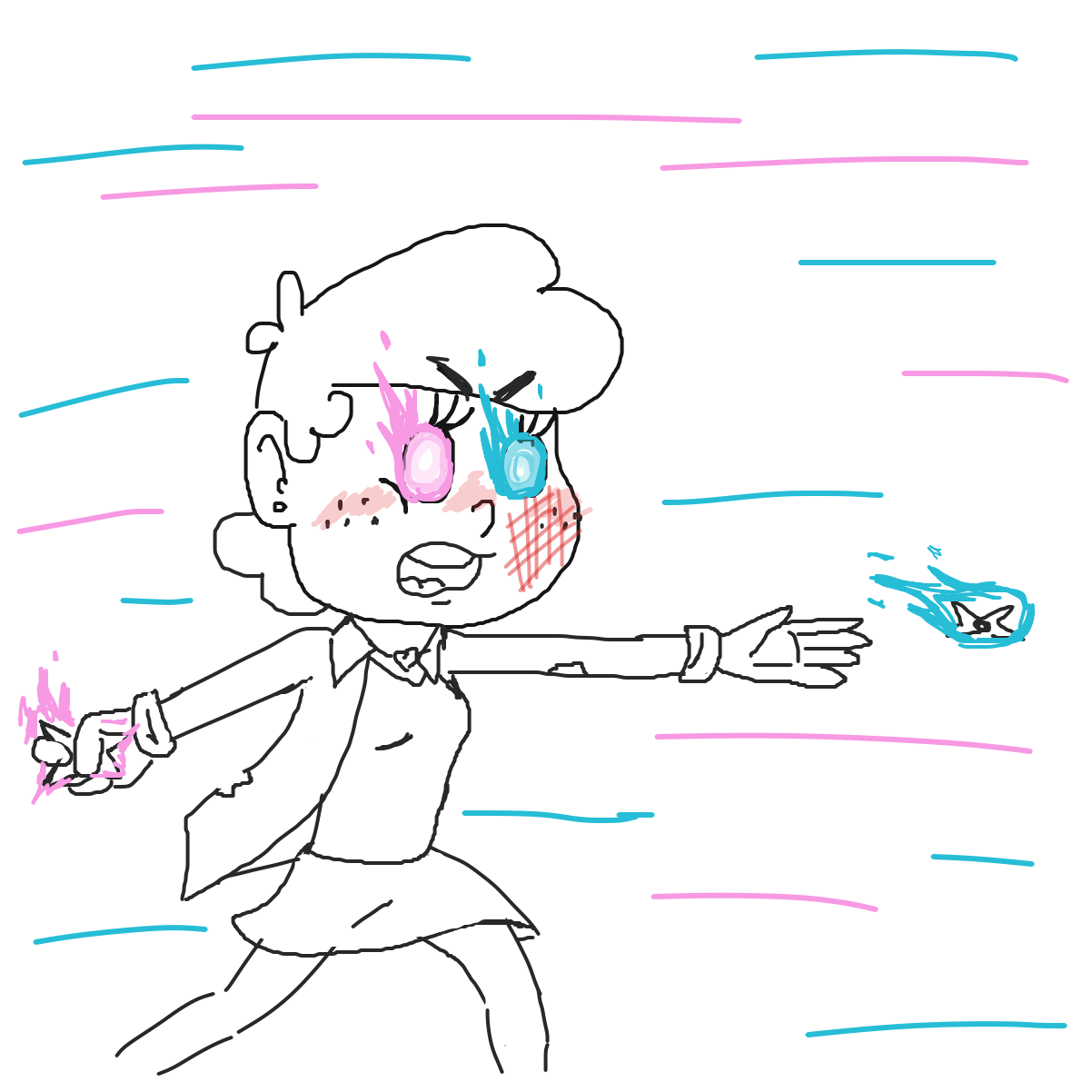  - Online Drawing Game Comic Strip Panel by CherryFlavored