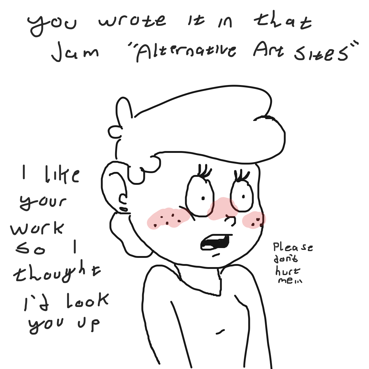  - Online Drawing Game Comic Strip Panel by CherryFlavored