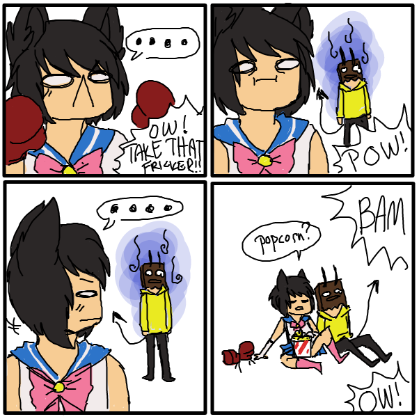  - Online Drawing Game Comic Strip Panel by Nephtys