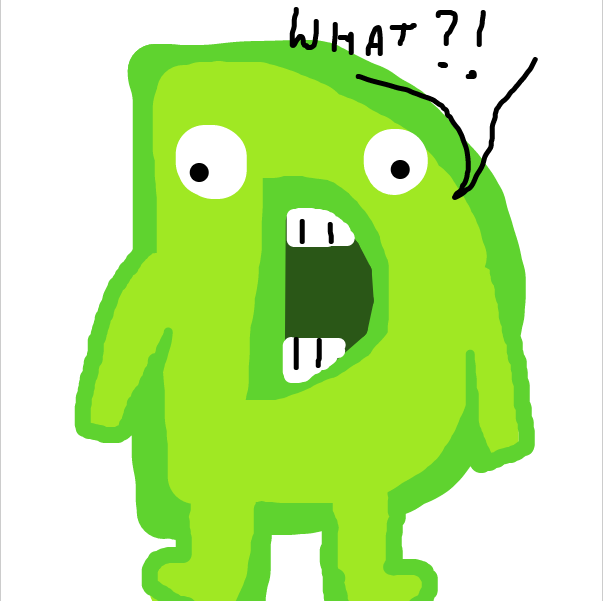 Dumb, derpy, deaf D  - Online Drawing Game Comic Strip Panel by Nejt