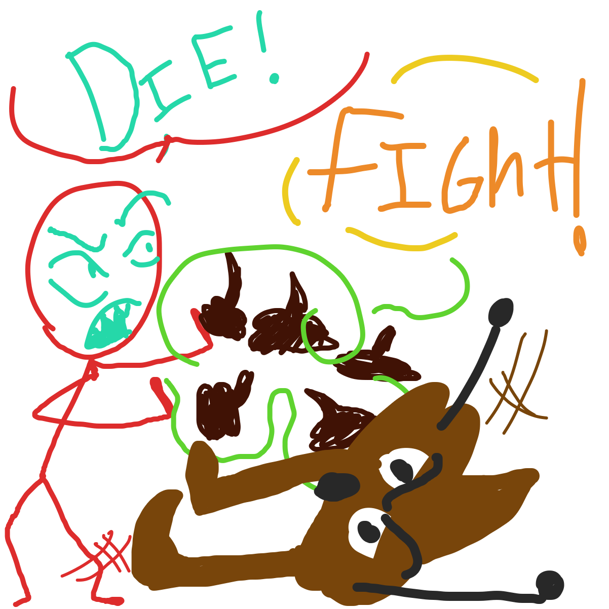  - Online Drawing Game Comic Strip Panel by EvanIsHere