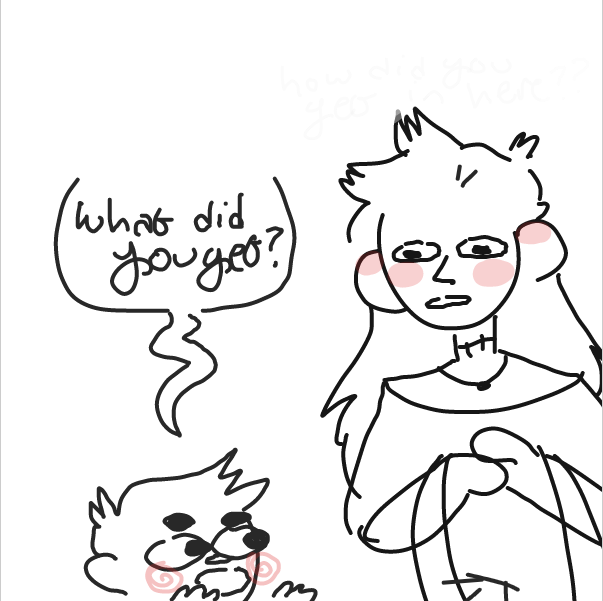 Drawing in At the mall almost lost my streak by DistantEggSong