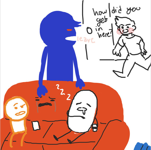  - Online Drawing Game Comic Strip Panel by DistantEggSong