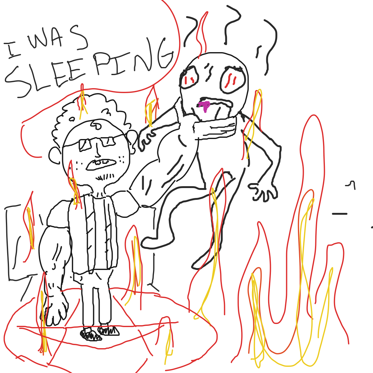  - Online Drawing Game Comic Strip Panel by EvanIsHere