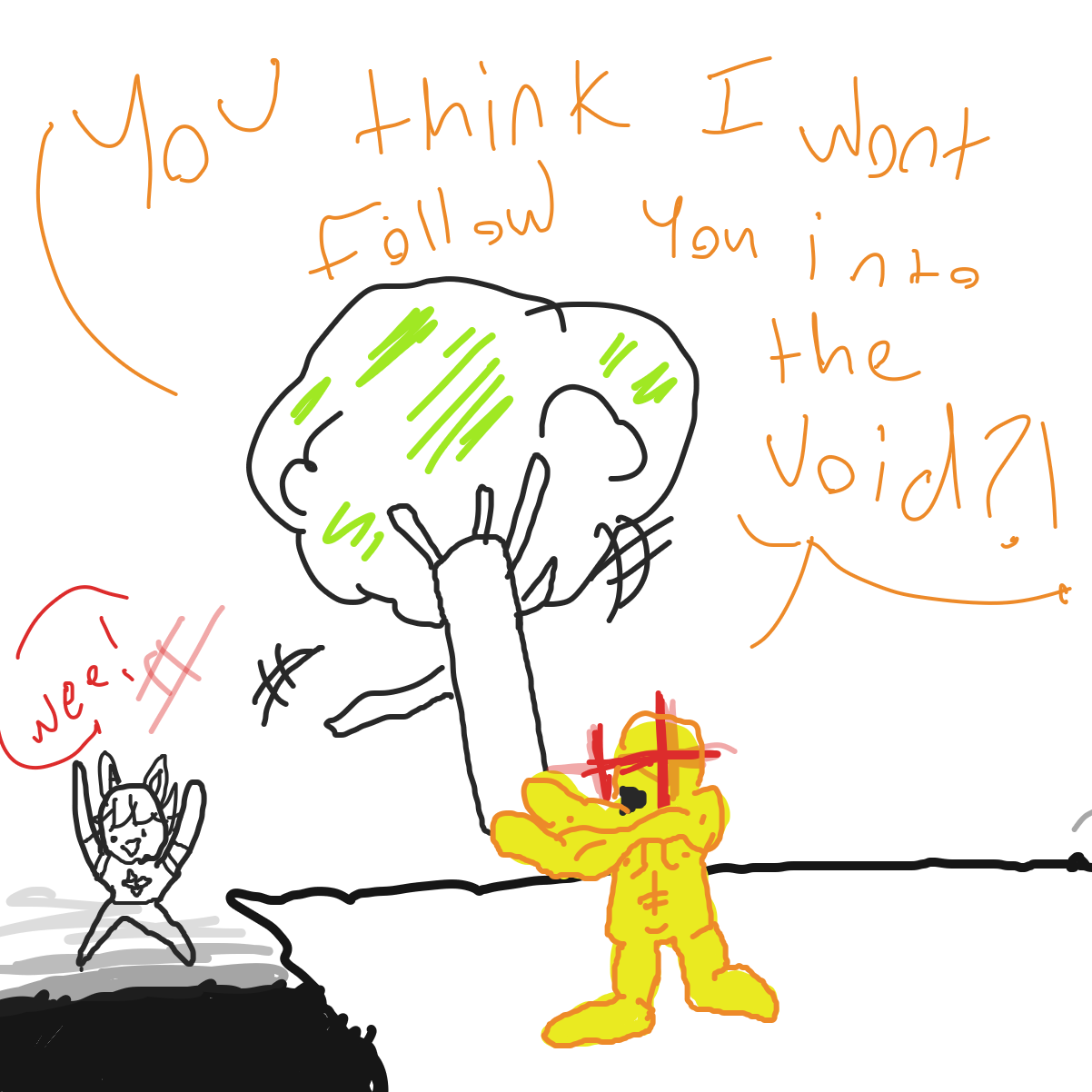  - Online Drawing Game Comic Strip Panel by EvanIsHere