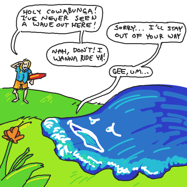 Drawing in Flood by grub