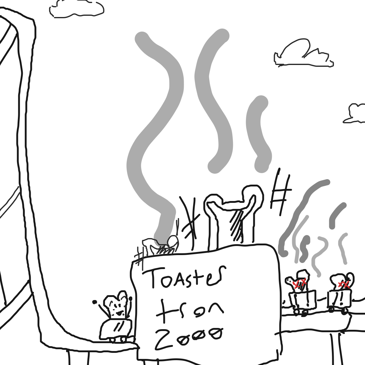  - Online Drawing Game Comic Strip Panel by EvanIsHere