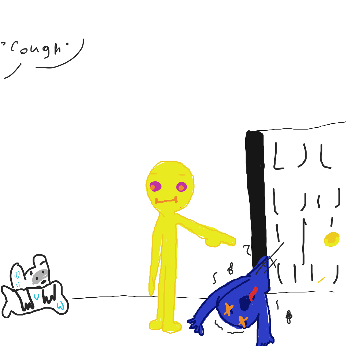 Drawing in Another Sleepover gossip by EvanIsHere