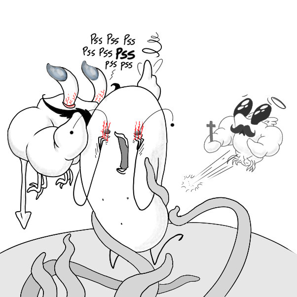  - Online Drawing Game Comic Strip Panel by Wizard Croissant