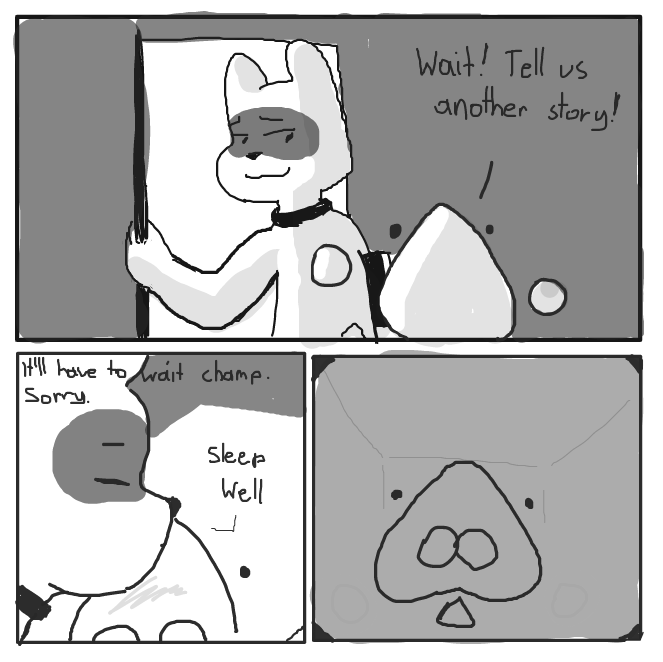  - Online Drawing Game Comic Strip Panel by Sluggishfella