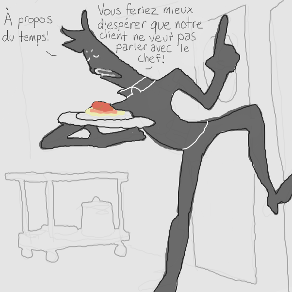 Drawing in The Restuarant Part 2 by Chepley