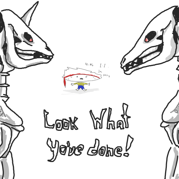  - Online Drawing Game Comic Strip Panel by Robro